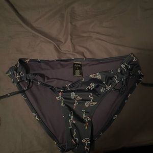 large flamingo bikini bottoms